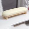 Non-slip Manicure Hand Pillow Wood Stand Manicure Table Mat Nail Hand Holder  Salon Tool