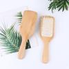 2Pcs Wooden Hair Comb Set for Scalp Massage and Hair Care with Ergonomic Handle Home Salon Travel Use Natural Wood Comb