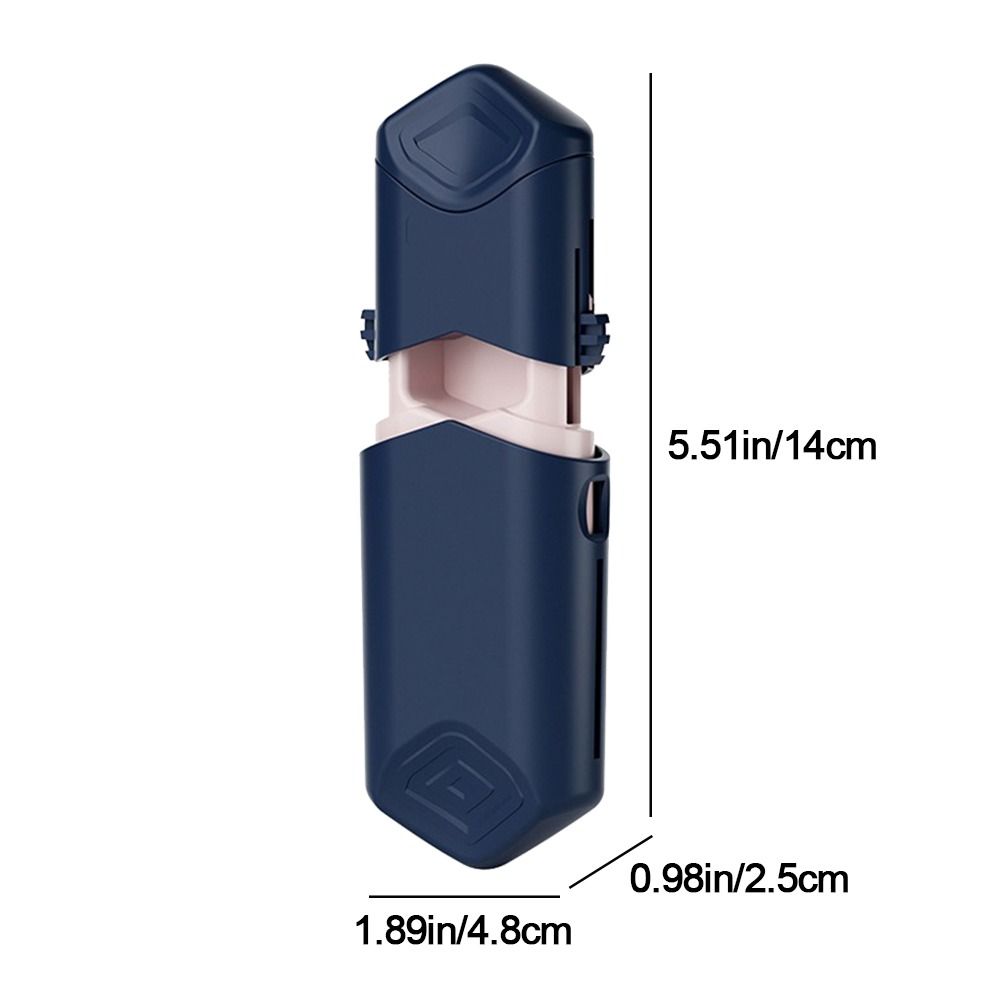 Pull-out Design Drug Tablet Crusher Dustproof Medicine Divider Creative Pill Cutter