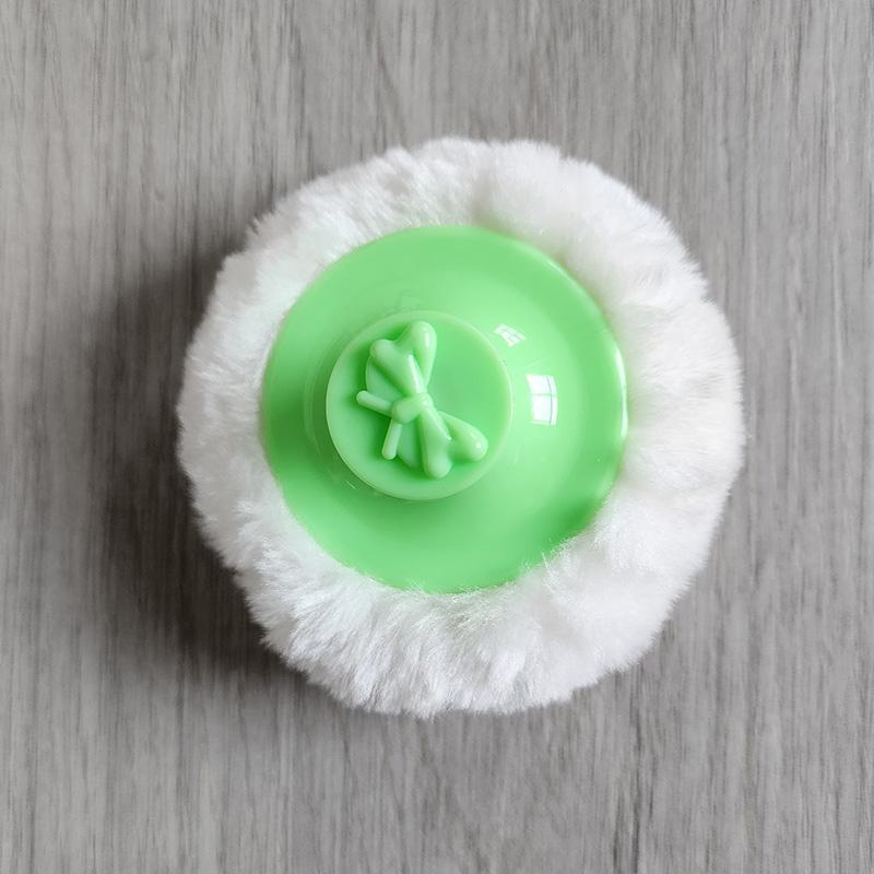 Пуховка для пудры с тальком, с коробкой, мягкая детская косметическая пудра для лица и тела, пудра с тальком, коробка, контейнер