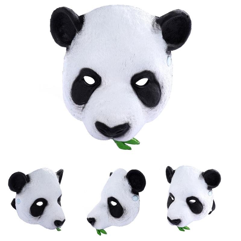 Реквизит для переодевания Мужская и женская маски панды Аниме маска Косплей Танцевальная вечеринка Выступление Бар Вечеринка Атмосфера