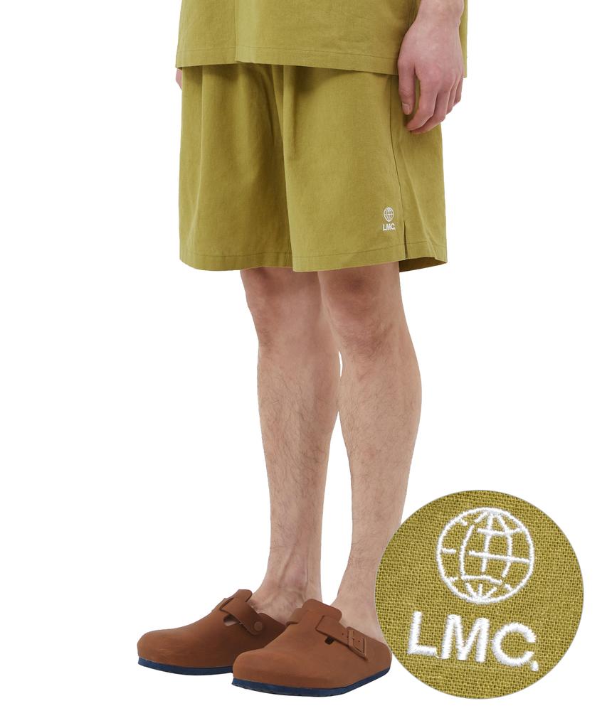 Шорты LMC Globe Linen Оливковые