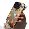 Мечтательный Чехол для Телефона с Тенью Бабочки для iPhone 17 Pro Max, 16, 15, 14, 13 - Европейский Американский Стиль