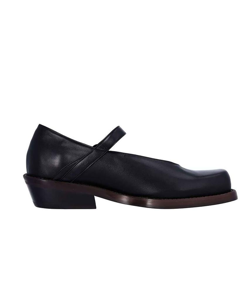 Nuosmiq Balance Mary Jane Loafers (Black) (Type B)