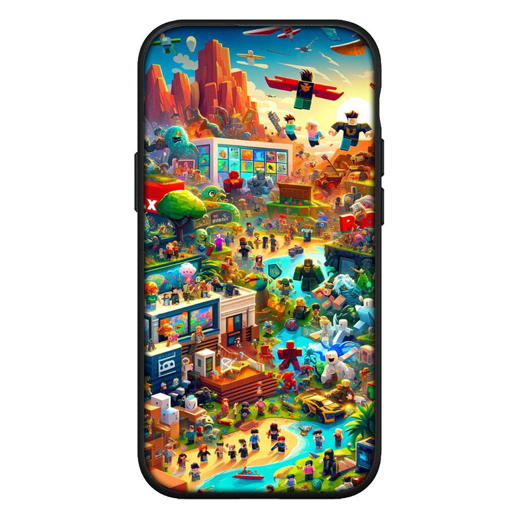 Для iPhone 17 16 15 Xiaomi Poco F7 F8 X7 X6 X5 F5 C85 C75 C71 M8 M7 Redmi Note 14 13 12 11 Pro Max 14C 13C 15C A3 A4 Чехол для телефона Постер R-Robloxs Обложка