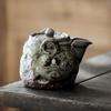 Wood-fired Hand-made Teapot Japanese Retro Coarse Clay Tea Infuser Kung Fu Tea Accessories Teapot Hand-hammered Beam Pot