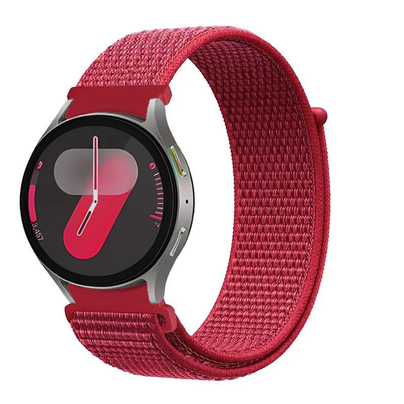 Нейлоновый петлевой ремешок для Samsung Galaxy Watch 7/FE/6 5 4 44мм 40мм Оригинальный ремешок для Watch 6 Classic 47мм 43мм/5 Pro 45мм