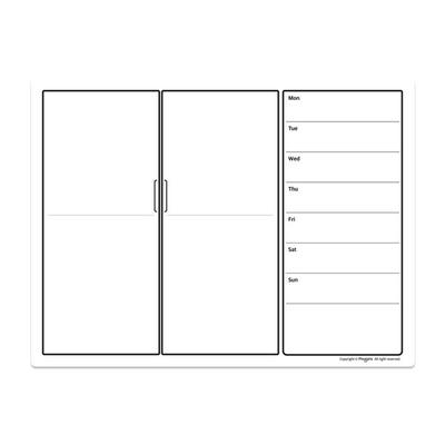 Стеклянная доска Magboard Food Planner, корейские игрушки