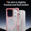 For iPhone 16 Pro Max Case Compatible with MagSafe Reinforced Corners TPU+Acrylic Back Cover
