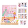 Magnetic 3D Puzzles for Kids Montessori Games Educational Toys for Children Blackboard Whiteboard Drawing Wooden Jigsaw Puzzle