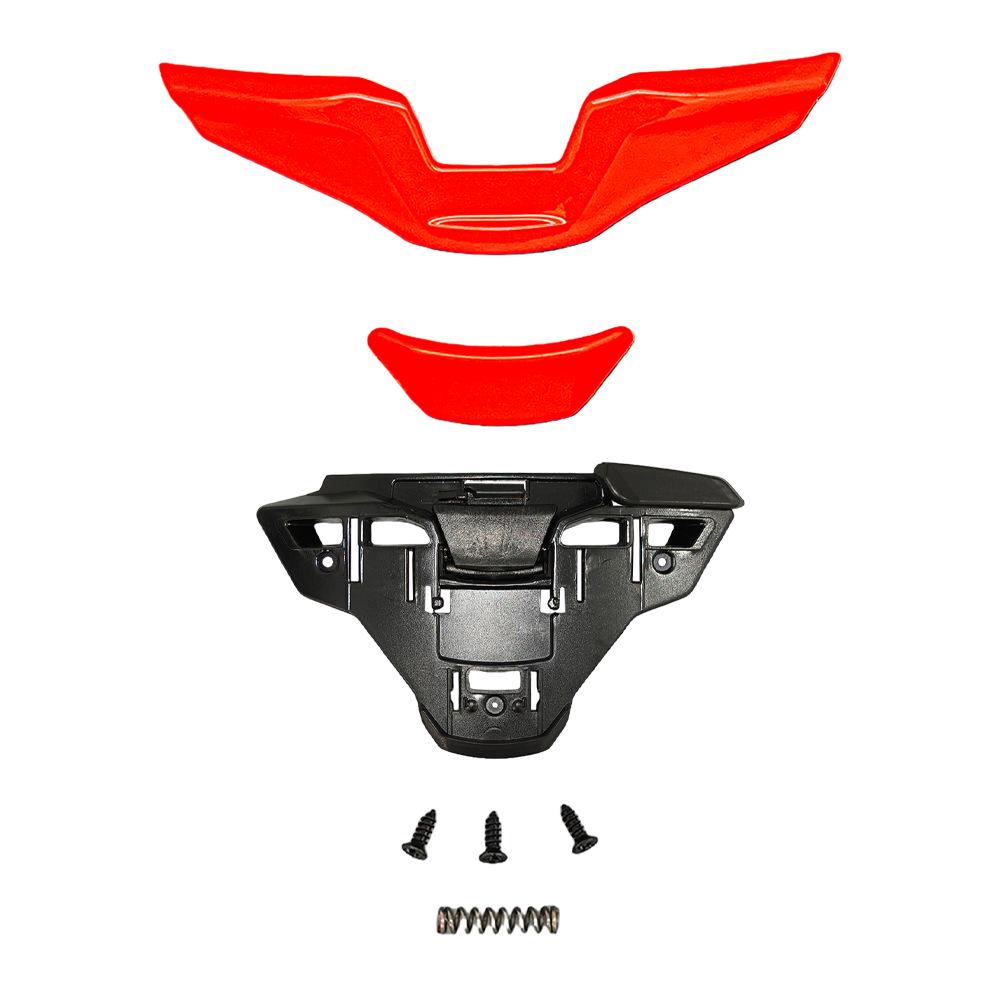 Аксессуары для шлема X15: Верхний вентиляционный клапан, Задний вентиляционный клапан, Вентиляционный клапан для рта, Хвостовой плавник, Подбородочный ремешок