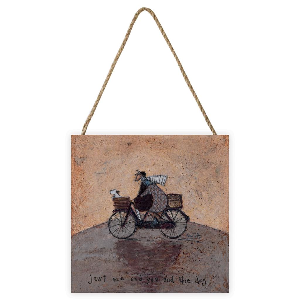 Sam Toft Just Me And You And The Dog Wooden Plaque