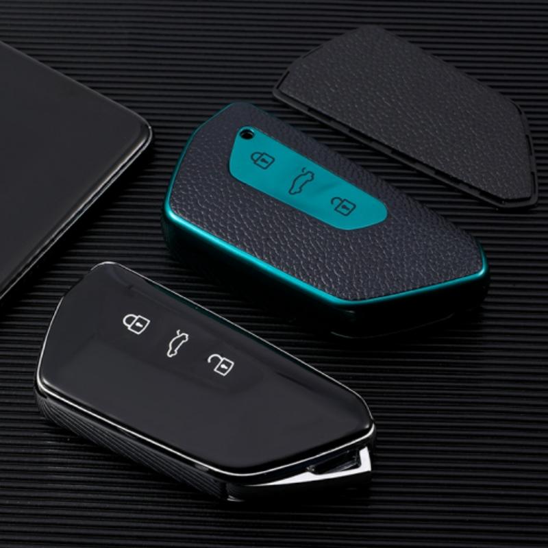 Модный чехол для ключей из ТПУ для Volkswagen VW Golf 8 MK8 ID-4 ID-6 для Skoda Octavia A8 для Seat Leon FR MK4 Cupra