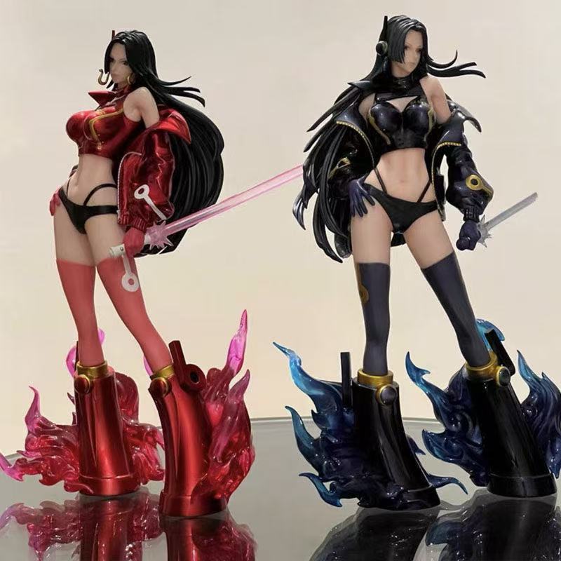 Статуэтка Boa Hancock GK из One Piece, Аниме Фигурка Действия, Коллекционная Модель, Украшение для Рабочего Стола, Орнамент в Коробке для Поклонников Аниме