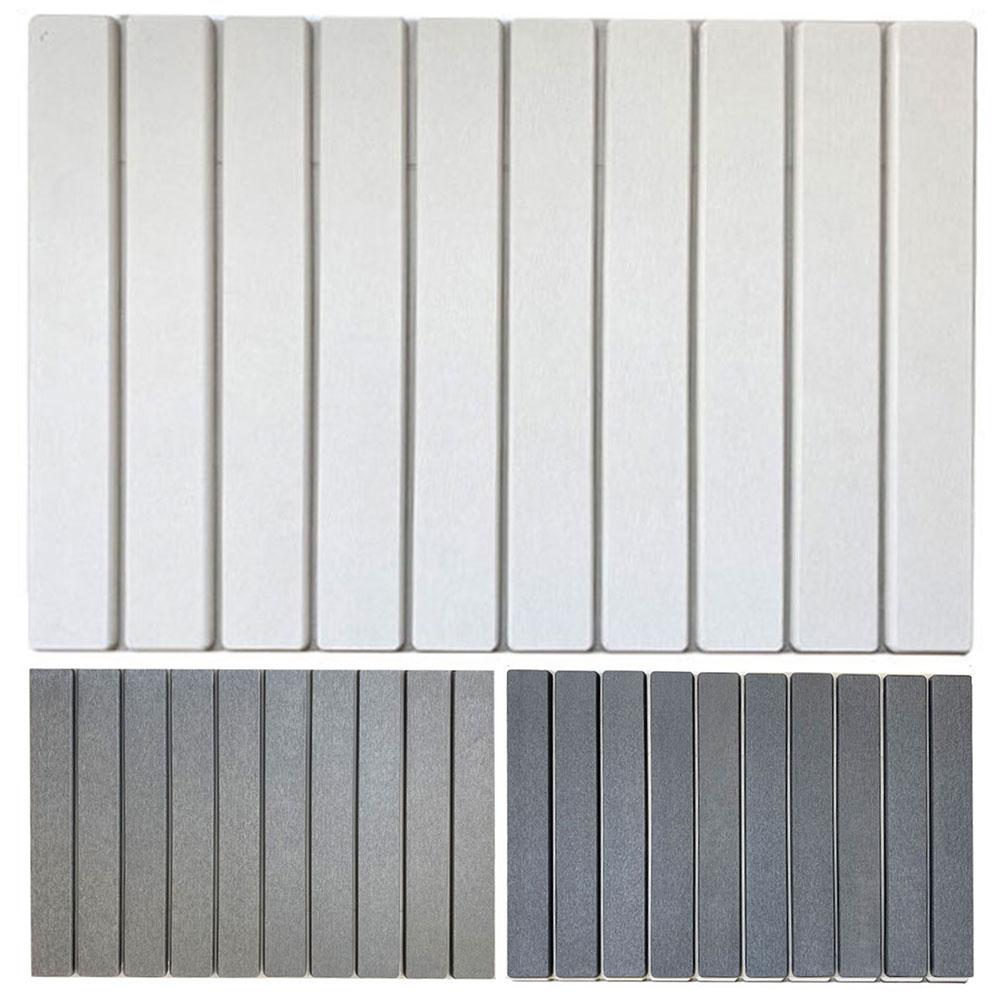 Stone Dish Drying Mat Collapsible Dish Drying Mat Absorbent Foldable Dish Drying Mat Large for Utensils Pots Bottles