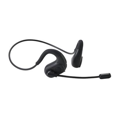 ELECOM Bluetooth-гарнитура на шею, костная проводимость, ENC, съемный микрофон, отключение звука, 12 часов непрерывного разговора, легкая Bluetooth-гарнитура, бинауральная, открытого типа,