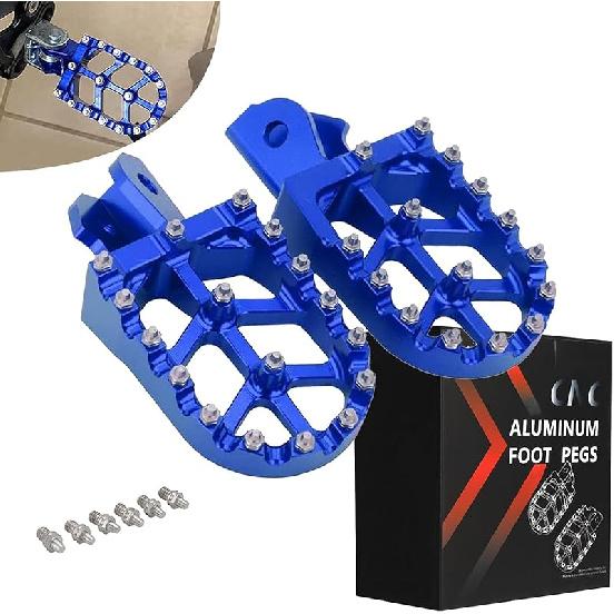 JFG RACING Dirt Bike Foot Pegs,7075 Aluminum CNC Pedals Rests For Surron Light Bee X And S/E Ride Pro S SS SR/CRF150F CRF230F 03-19/CRF250F