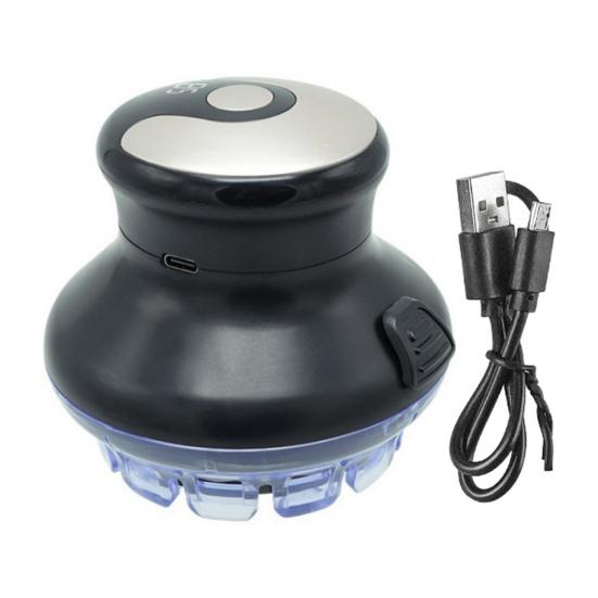 Electric Hair Clipper LED Display Rechargeable Cordless Hair Trimmer for Men 360 Degrees Flexible Cutter Self-Haircut Shortcut Kit