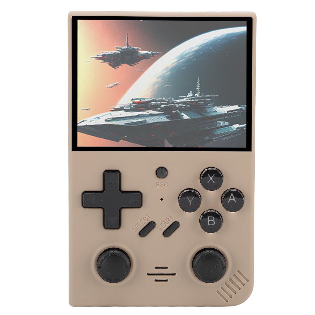Портативная ретро-игровая консоль с 3,5-дюймовым IPS-экраном и открытым исходным кодом. Портативная игровая консоль с двумя