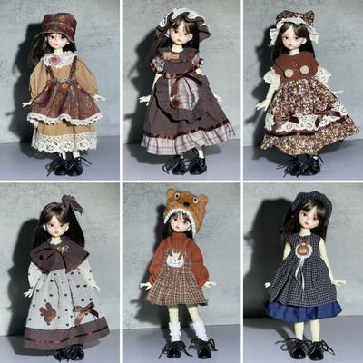 Милый наряд для куклы 30 см, сменная одежда, 1/6 BJD кукла, набор платья принцессы, одежда горничной в стиле Сладкая Лолита, аксессуары для куклы, подарок для девочки
