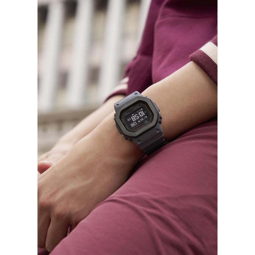 Casio G-Shock Men's Watch G-SQUAD Heart Rate Monitor, Bluetooth, DW-H5600MB-8JR, Gray, Japan Model