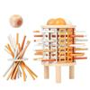 Wooden Strategy Game For Children With Dice And Family Party Activity