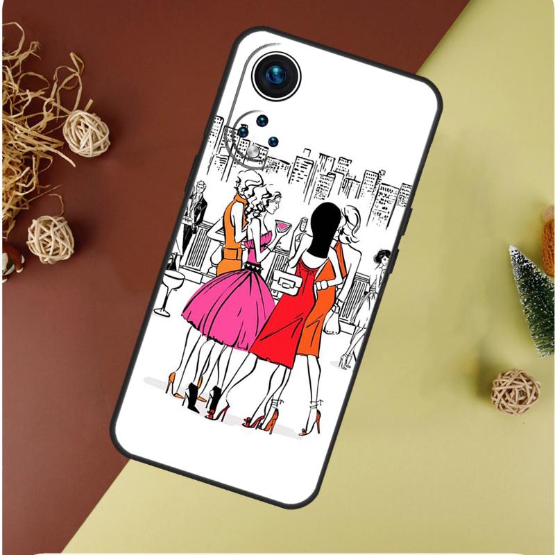 Sex and the City Case For Honor 200 Pro X9b X9a X8b X8a X8 X9 X9c 50 70 90 Honor Magic 7 Lite 6 5 Pro Cover