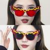 Hot Dog Shaped Party Glasses - Creative Photo Booth Props for Fun Food Festivals