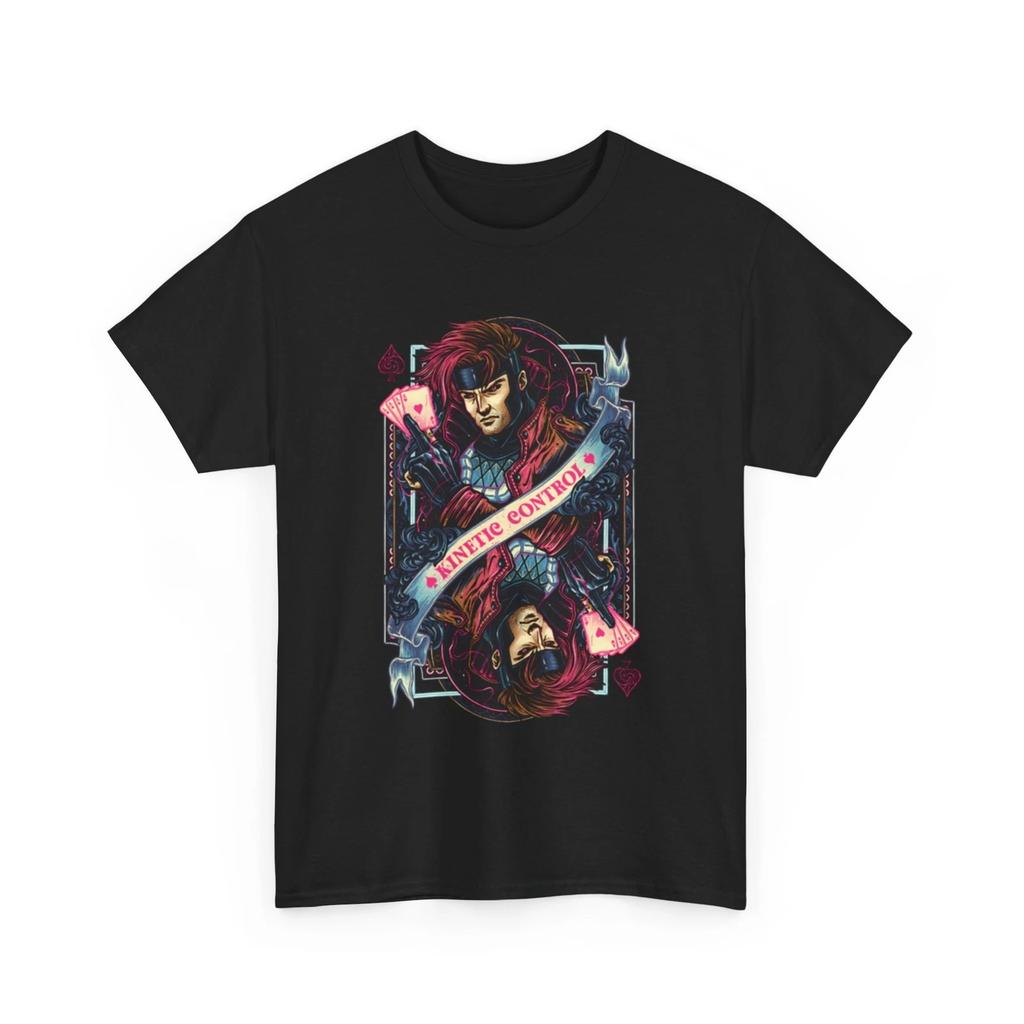 X-men Shirt | Gambito T-shirt Tops Tees Unisex | Kinetic Control Card Shirt