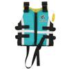 REEF TOURER Zipper Type That Is Easy To Put On and Take Off Crotch Belt Included Snorkeling Vest with Whistle For Children Buoyancy 5.4kg Turquoise M