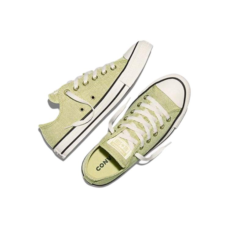 Converse Кеды Chuck Taylor All Star Fresh На шнуровке Круглый носок Амортизирующие Низкие Холщовые Унисекс кроссовки A18907C
