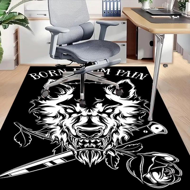 1pc Born From Pain Carpet, Office Rug Outdoor Mat Home Decor Area Carpet Festival