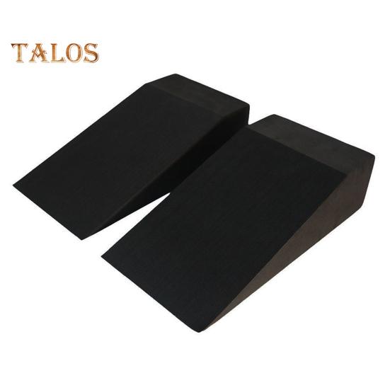 1 комплект глубоких клиновидных блоков для приседаний, растяжка икр, наклонная доска, профессиональная нескользящая доска EVA для фитнеса, тяжелой атлетики, становой тяги, силовых тренировок, каблук приподнят