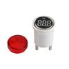 AC220V LED Digital Voltmeter 30mm Round Voltage Meter Indicator Light Volt Tester Test Gauge Amp Detector Electrician Tool