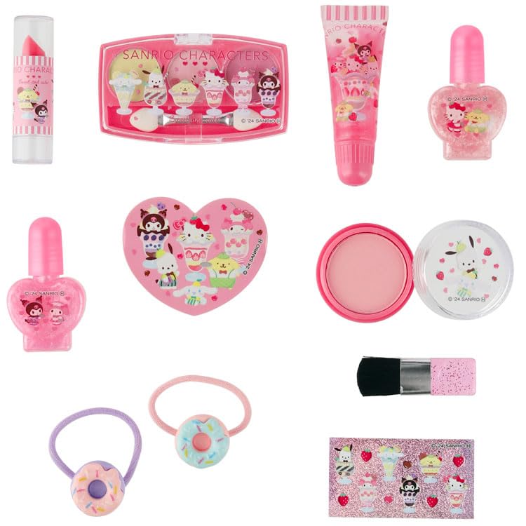 Race Sanrio Characters P Vinyl Vanity Makeup Bag, Ages 6+, Cosmetics, Accessories, 900069