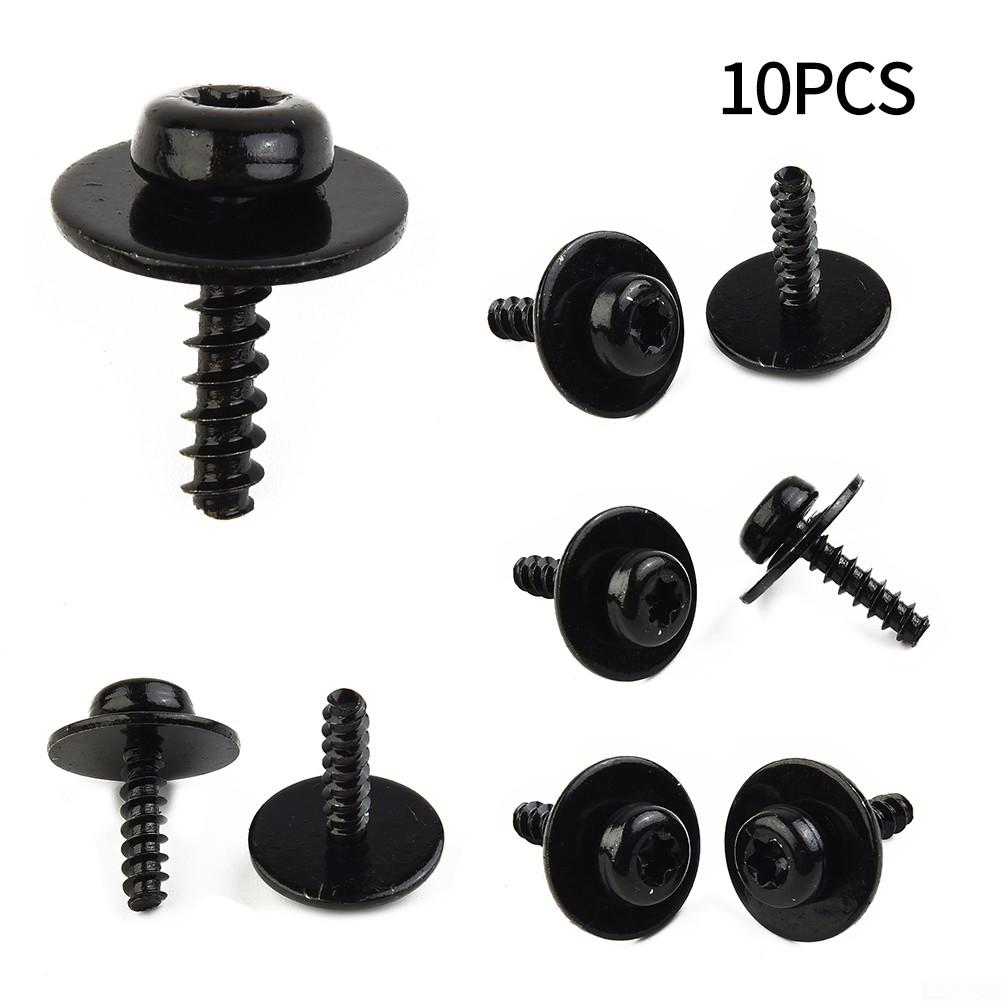 Screw Bolt Black Easy Installation For Ford Focus Escape