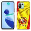 Чехол с гербом Испании и флагом для Xiaomi Mi 11 Lite NE 11i 10T 11T Pro A2 A3 Lite POCO F3 M3 M4 C31 X3 Pro NFC GT, черный чехол