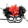 Fashion Halloween Mask Flowers Flower Wearing Ghost Mask Mexican Day of The Dead  Mask  Girls Lady