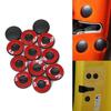 New 12PCS Door Lock Screw Protector Cover For Toyota Land Cruiser 200 Prado FJ150 RAV4 Corolla Camry Highlander Accessories