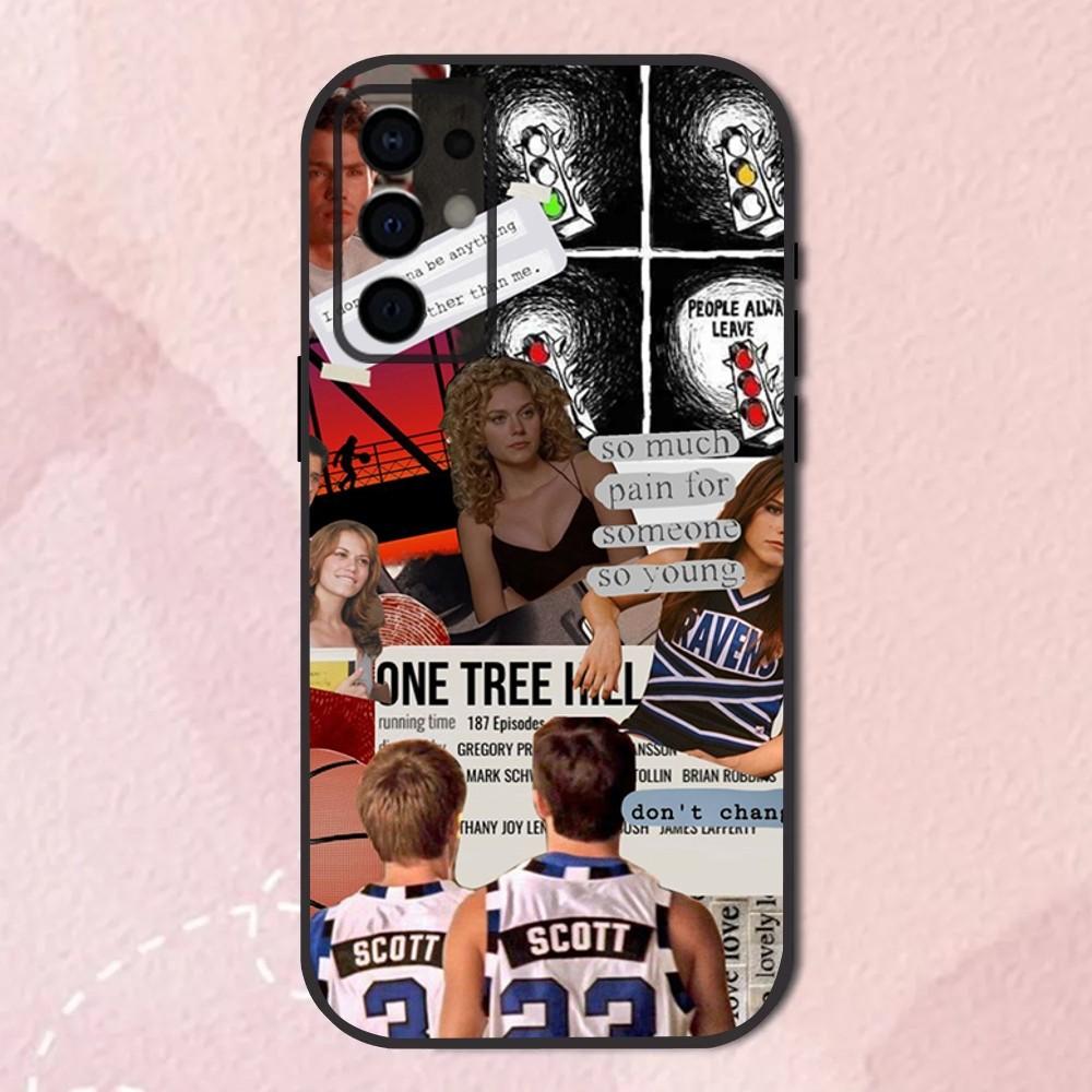 TV One Tree H-Hill Heart Phone Case For Samsung S24,S21,S22,S23,S30,Ultra,S20,Plus,Fe,Lite,Note,10,9,5G Black Soft Shell