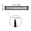 12LED Car Strobe Warning Light Cheap Strobe Grille Flashing Lightbar Truck Car Beacon Lamp Amber Traffic Clearance Light