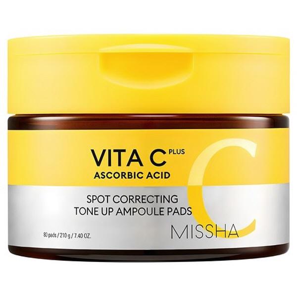 VitaC Plus Bumblebee C Tone Up Ампульные подушечки 80 шт.