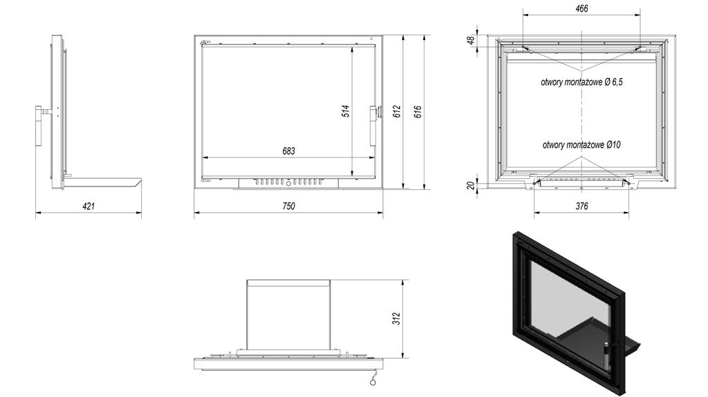 Дверь для AMELIA DECO