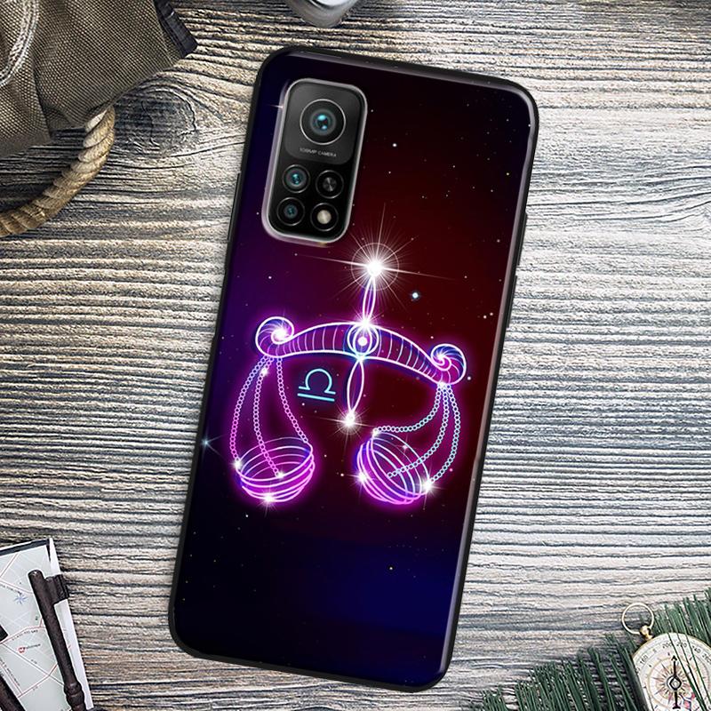 Zodiac Signs Cover For Xiaomi 15 14 13 Ultra 11T 12T 13T 14T Pro POCO X7 Pro X3 X5 X6 M6 F5 F6 Pro Case