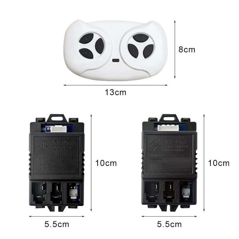 JR1810RX 12V Children's Electric Car Remote Control Receiver Controller Smooth Start Control Car Parts for JR1810RX