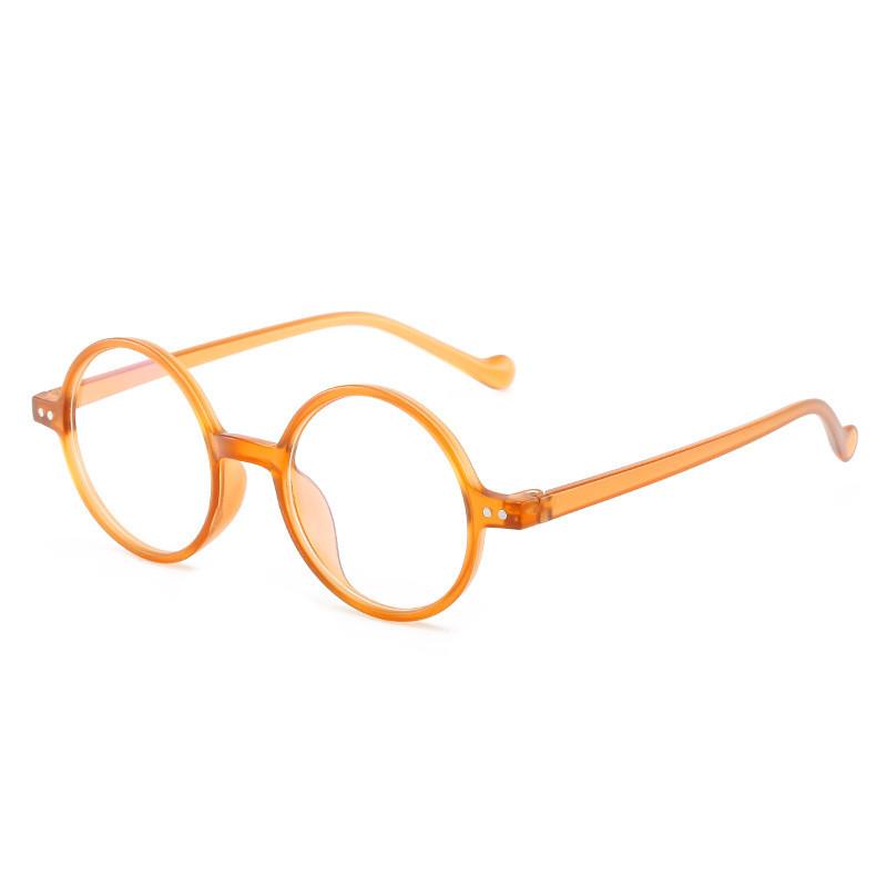 Маленькие круглые очки для чтения, компьютерные очки синего света, блокирующие дальнозоркость, с диоптриями