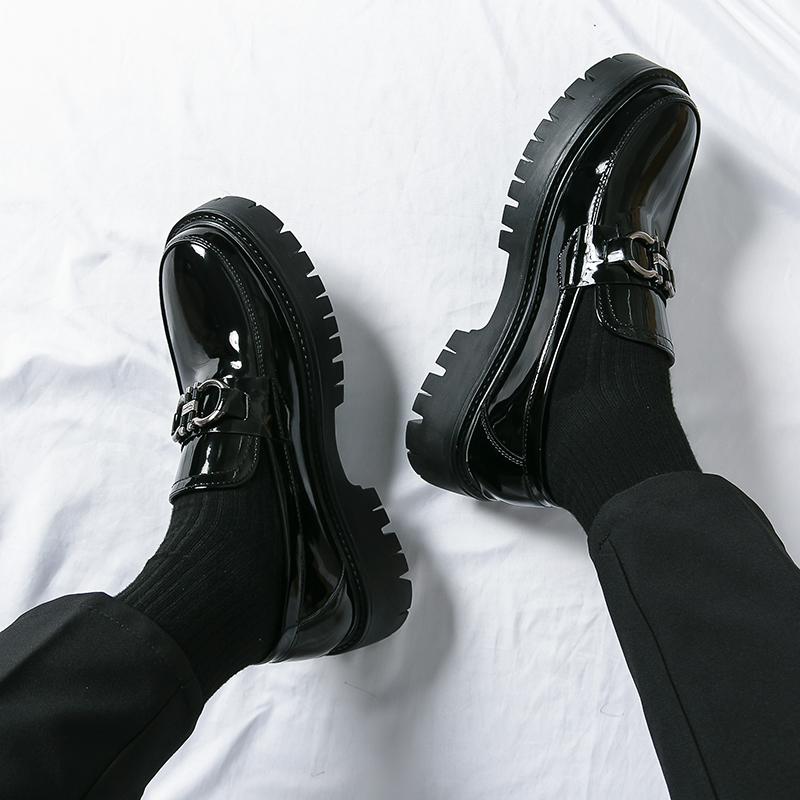 Мужские туфли-оксфорды на шнуровке из кожи, мужские повседневные туфли для улицы, модные официальные туфли для офиса, деловые туфли для мужчин