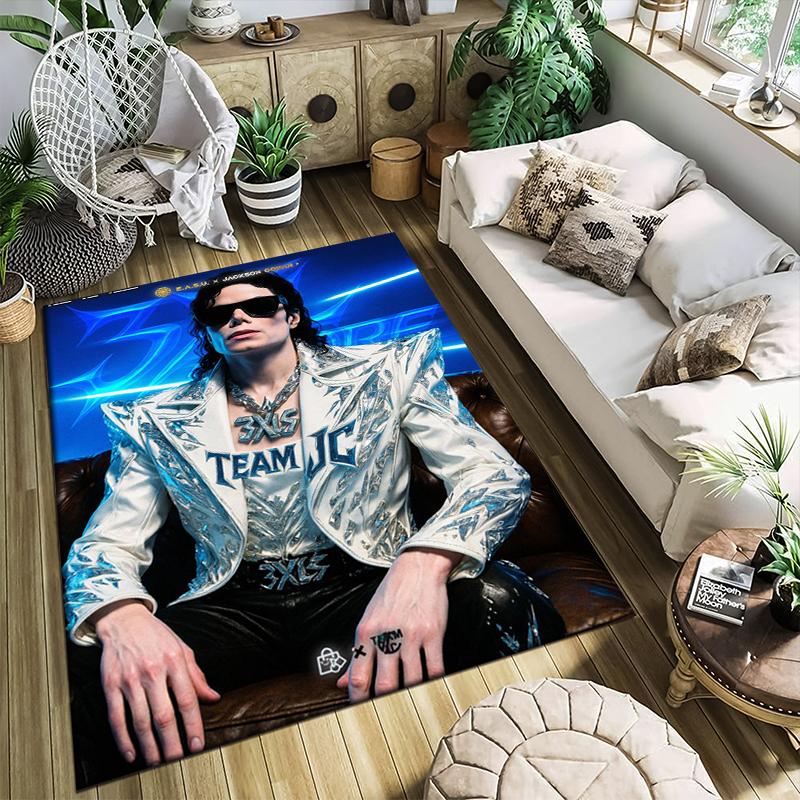 1PC Michael Jason Rug - home decoration Carpet For Living Room Bedroom Flooring Computer Chair Area Rug