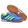Полосатые Indoor Soccer Shoes Нескользящие На шнуровке Футзальные Тренировочные Кроссовки
