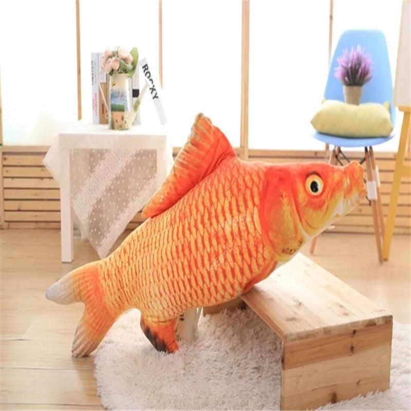 Simulation Carp Plush Toys Staffed Soft Animal Fish Plush Creative Sofa Pillow Gift Kids Toy